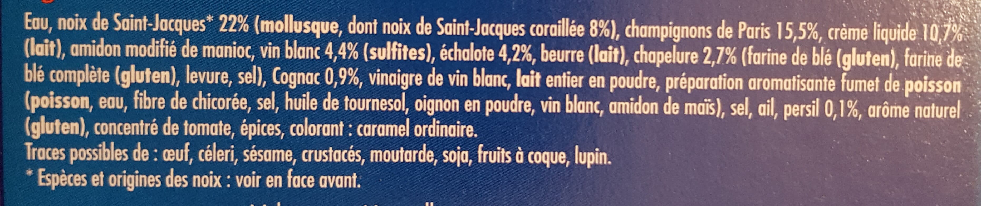 Tipiak Coquilles Saint-Jacques à la Bretonne packshot