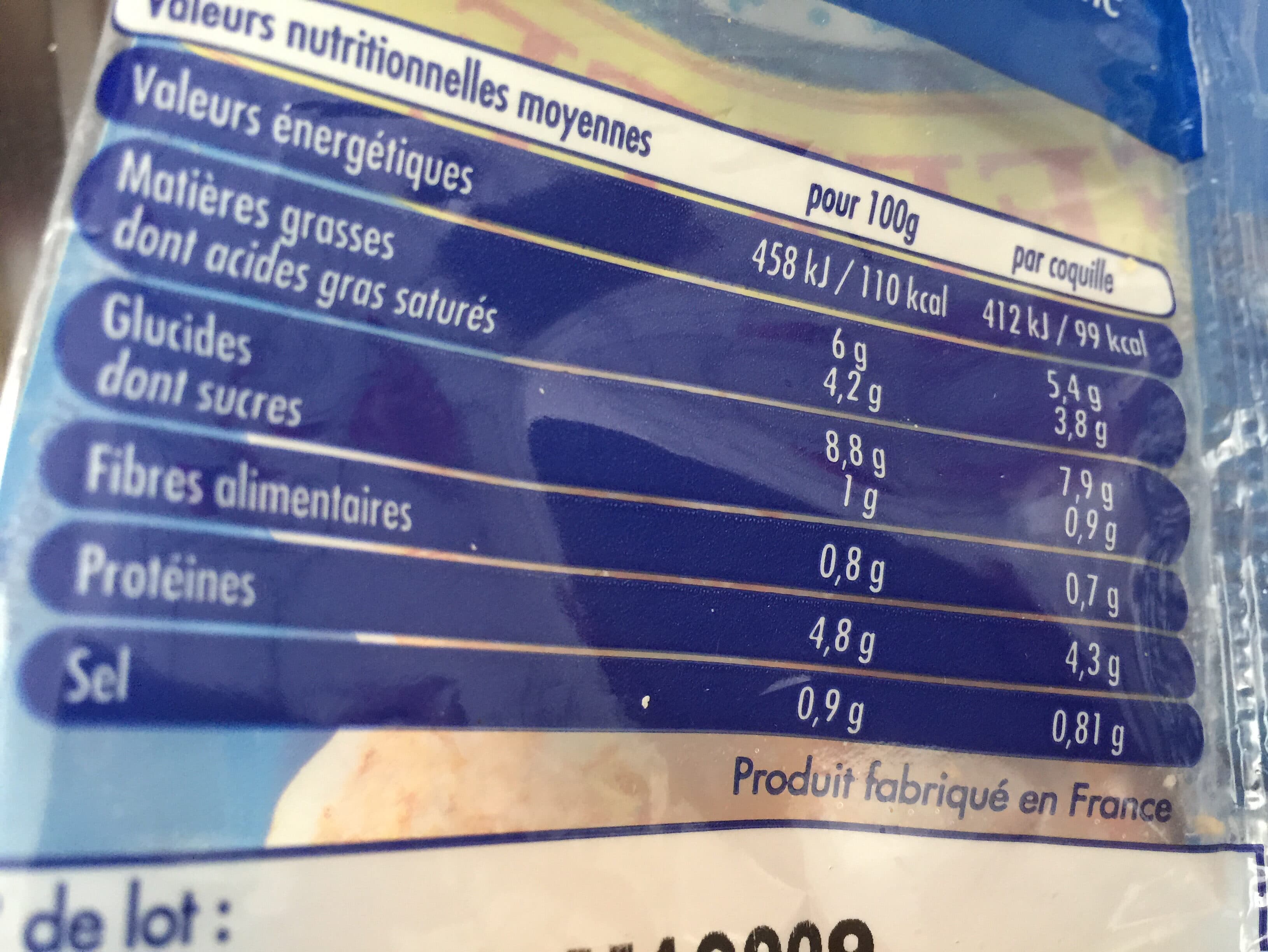 Tipiak 5 coquilles Saint-Jacques packshot