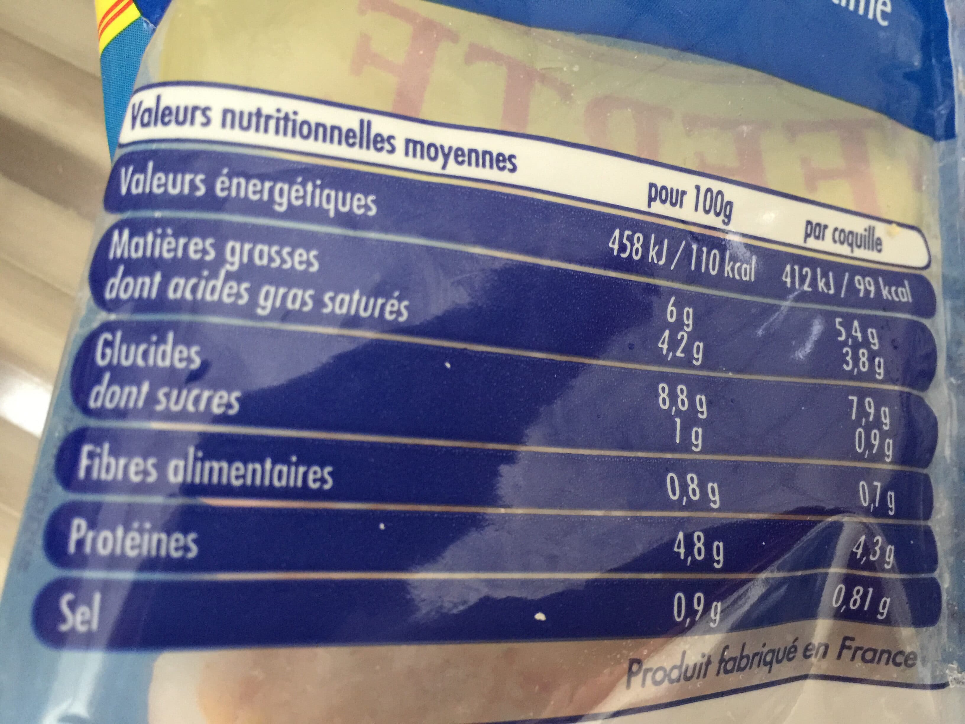 Tipiak 5 coquilles Saint-Jacques packshot