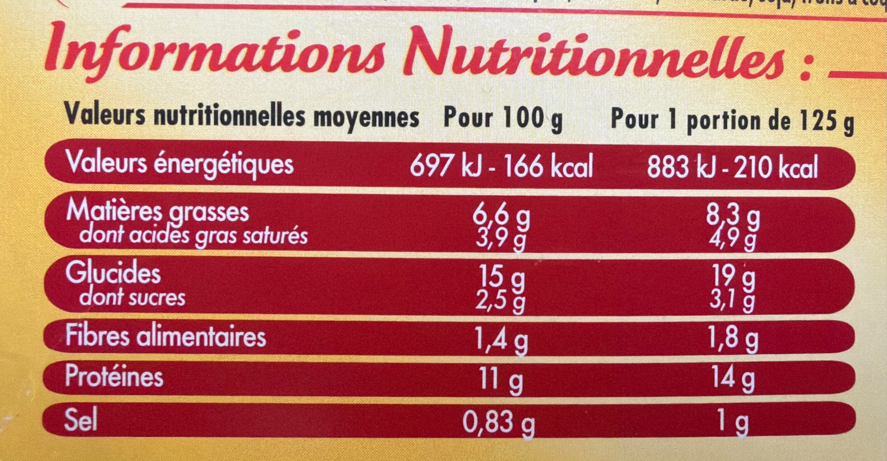 Tipiak 2 Galettes Jambon Fromage packshot