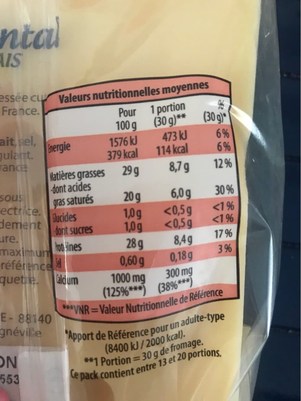 Le Cavalier Emmental français packshot