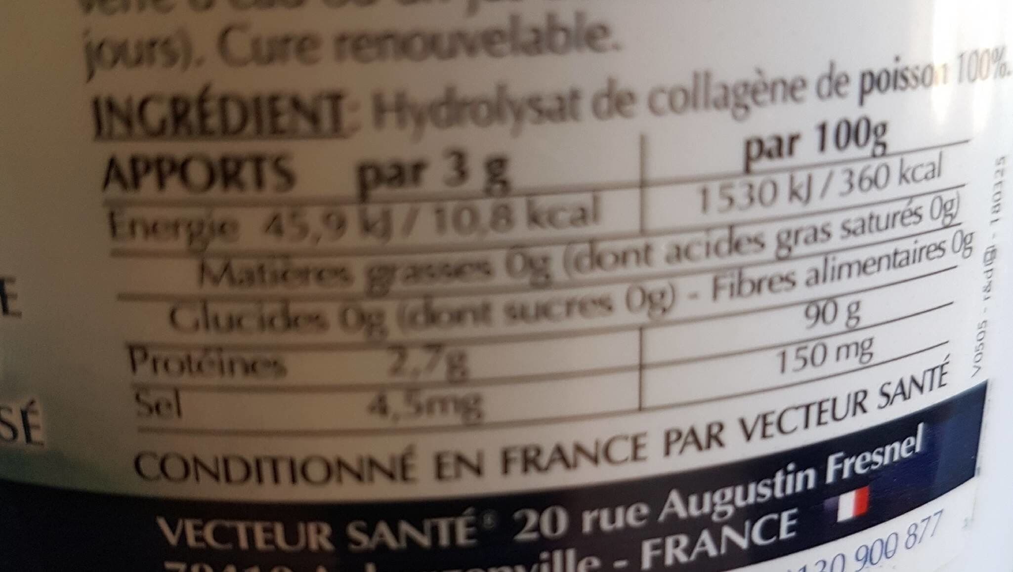 Vecteur sante Collagène Marin - 90 Gélules - Vecteur Santé packshot