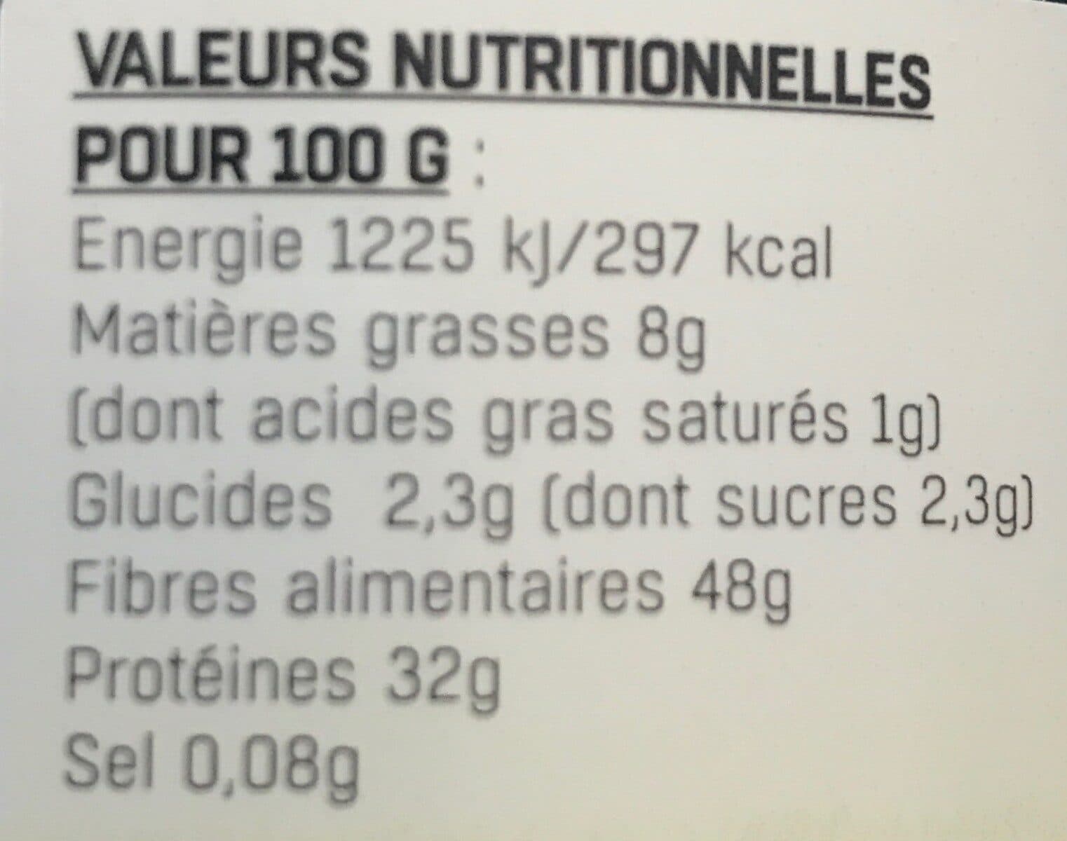 Open Food Facts Protéines végétales - Chanvre BIO packshot