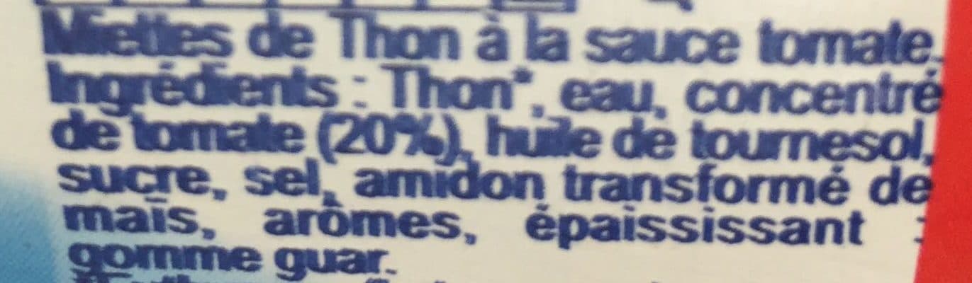 Saupiquet Miettes de thon a la tomate packshot