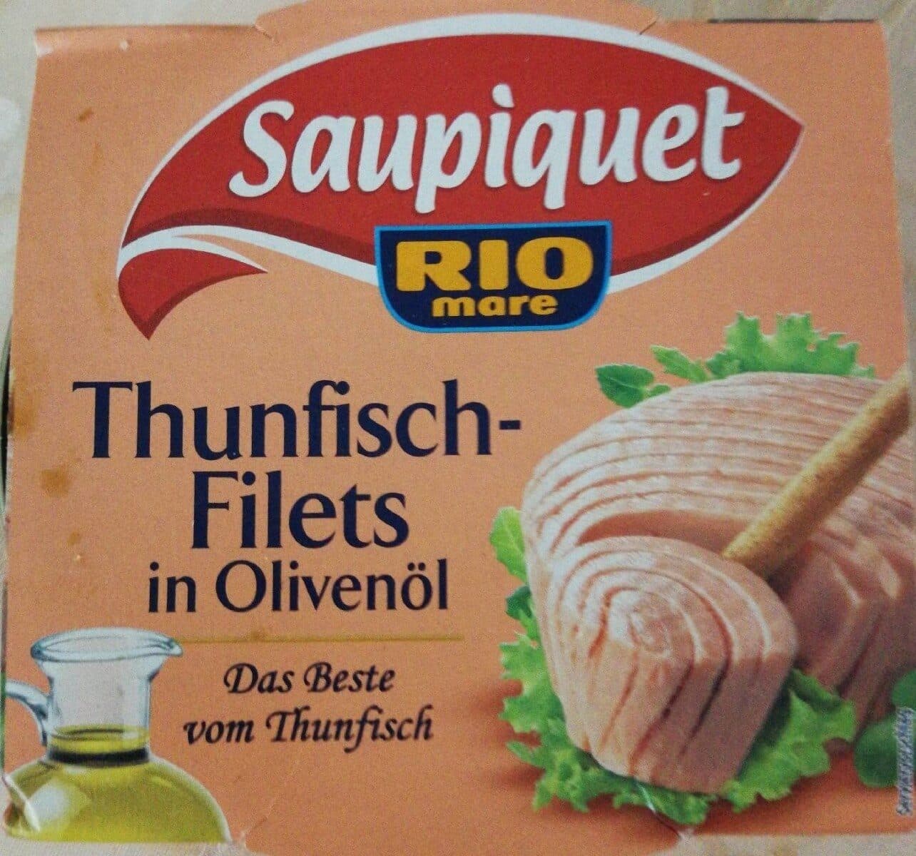 Saupiquet Thunfisch-Filets in Olivenöl packshot