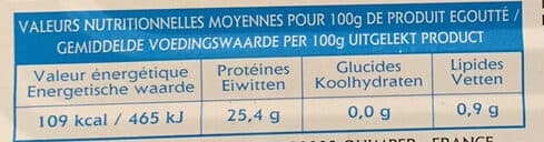 saupiquet Filets de thon au naturel packshot