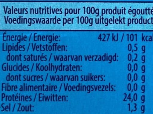 Saupiquet Thon au naturel packshot