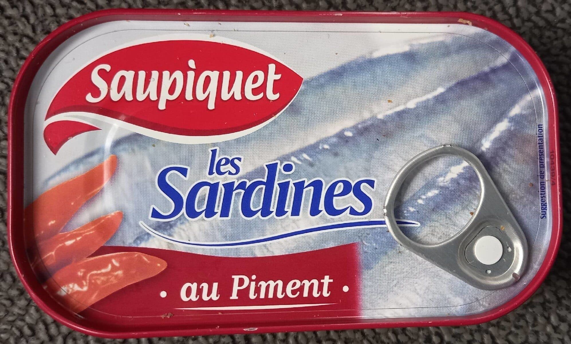Saupiquet Les sardines packshot