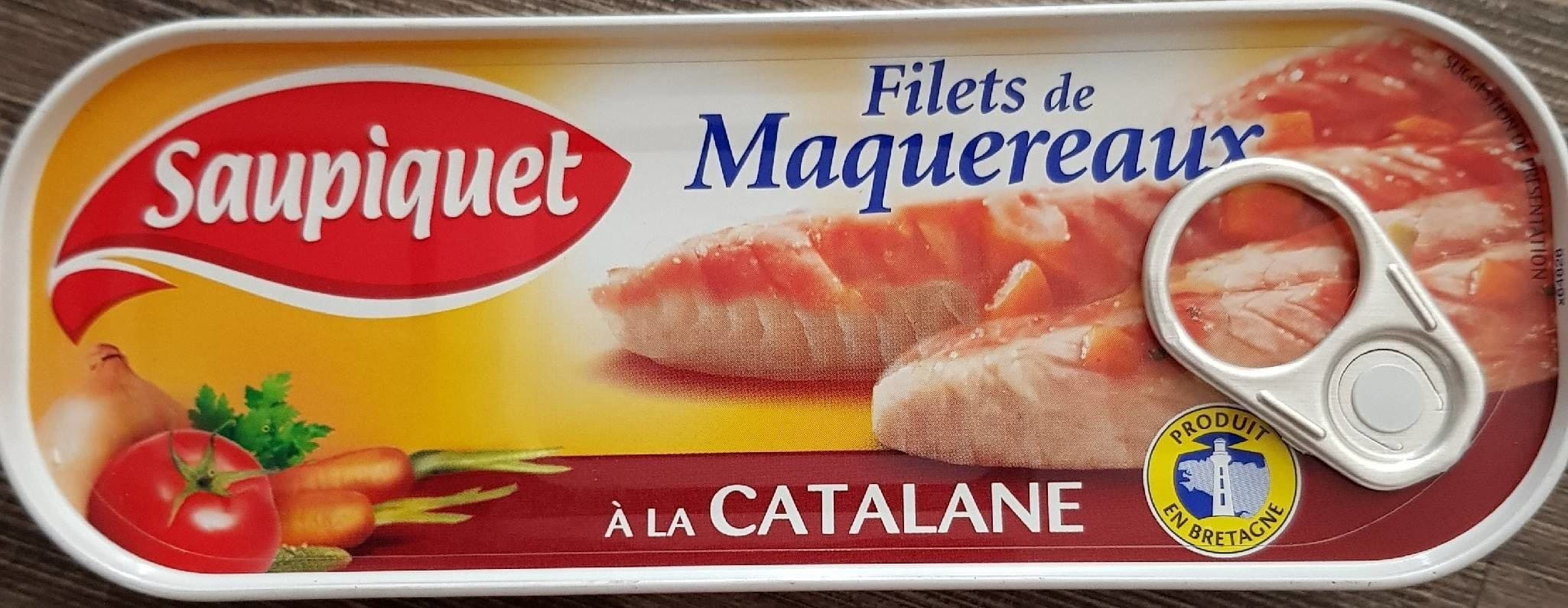 Saupiquet Saupiquet filets de maquereaux catalane packshot