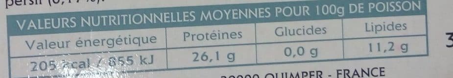 Saupiquet Émincés de thon au romarin et persil packshot