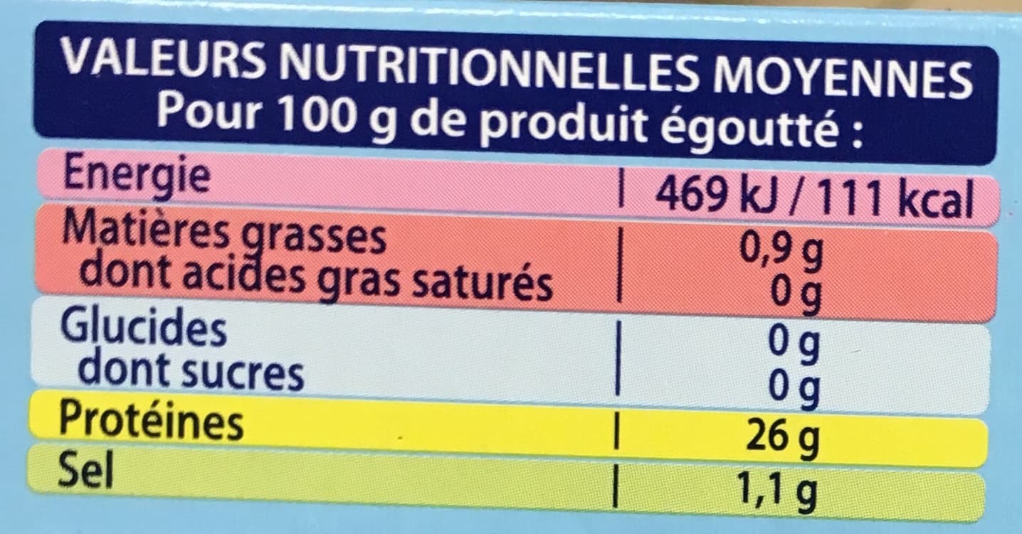 Saupiquet Thon Entier au Naturel pêché à la ligne packshot