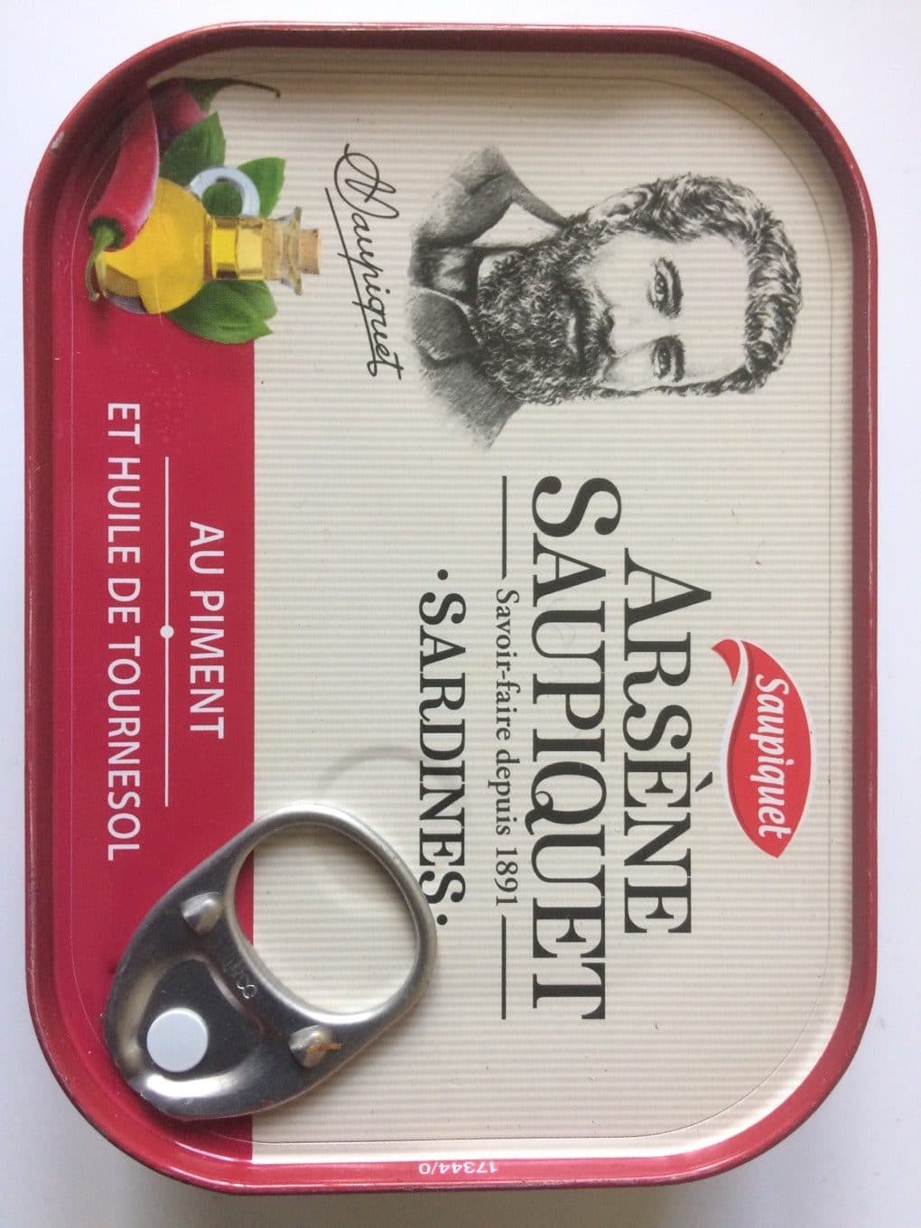 Saupiquet Sardines au Piment et Huile de Tournesol packshot