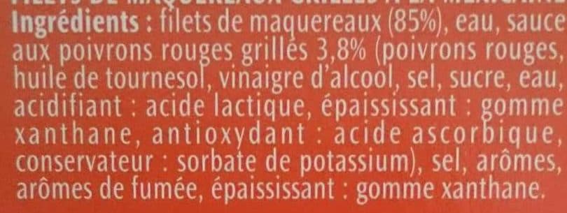 Saupiquet Filets de maquereaux packshot