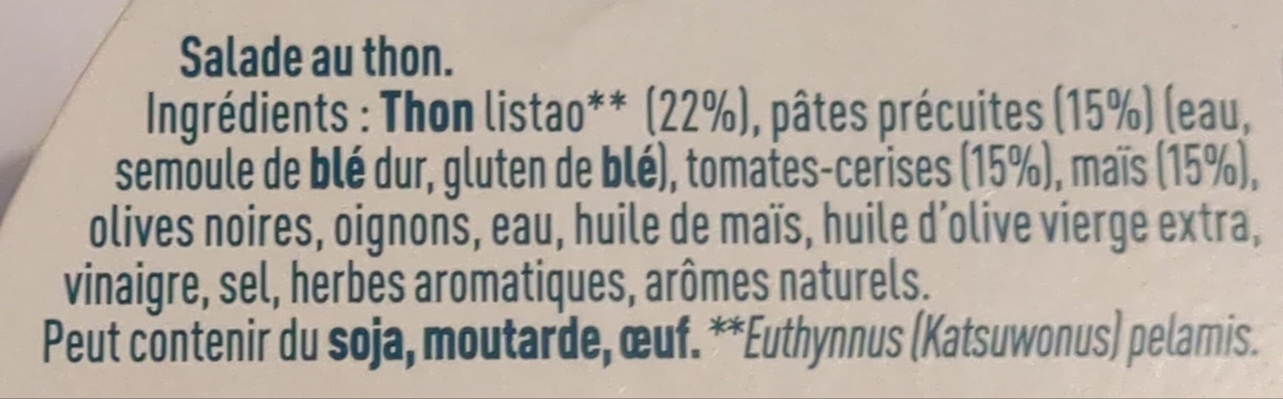 Saupiquet Salade de pâtes packshot