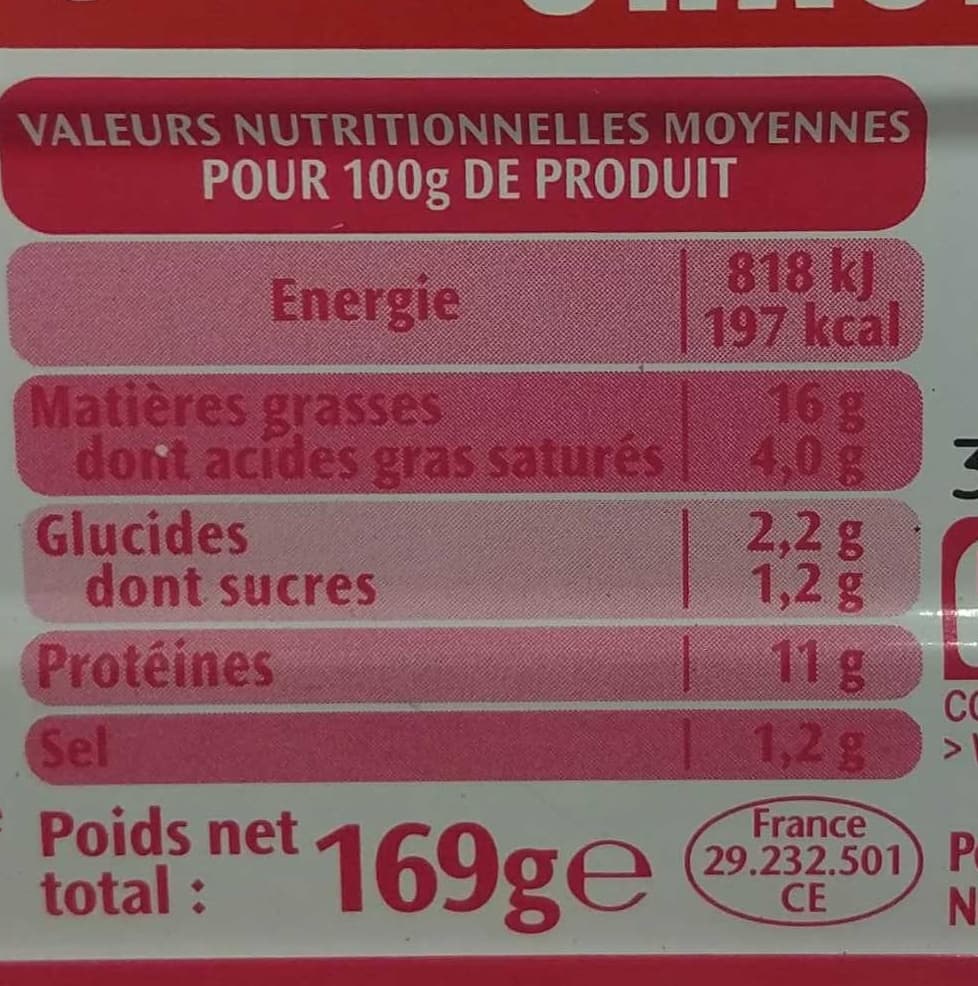 Saupiquet Filets de Maquereaux à l'Indienne packshot