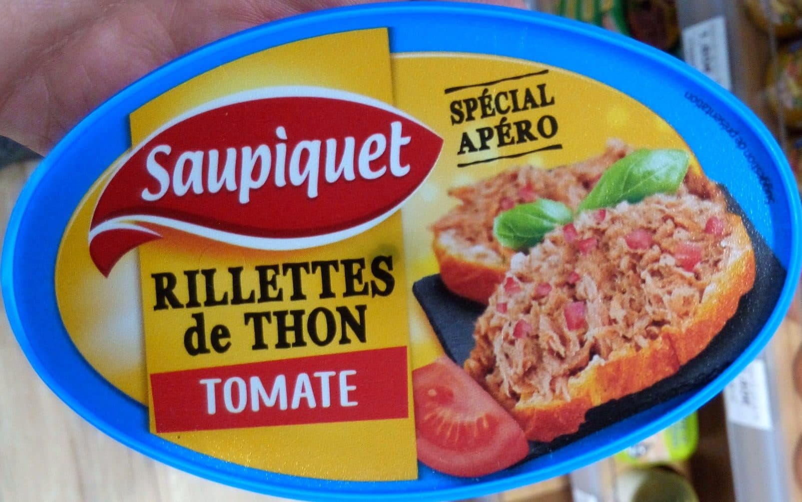 Saupiquet Rillettes de thon tomate packshot