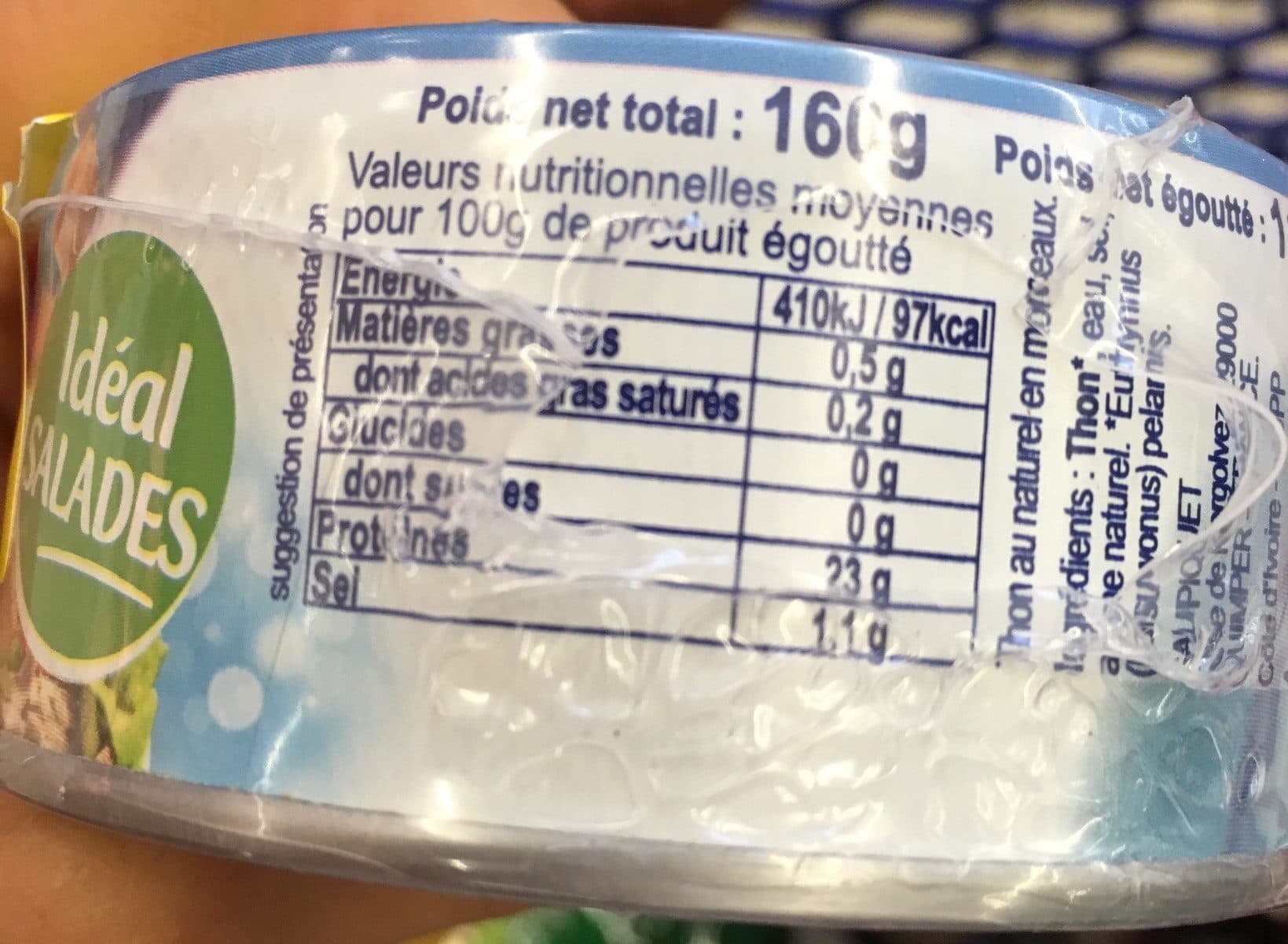 Saupiquet Thon au naturel en Morceaux packshot