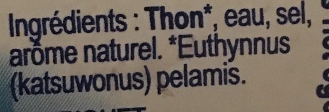 Saupiquet Thon au naturel en morceaux packshot