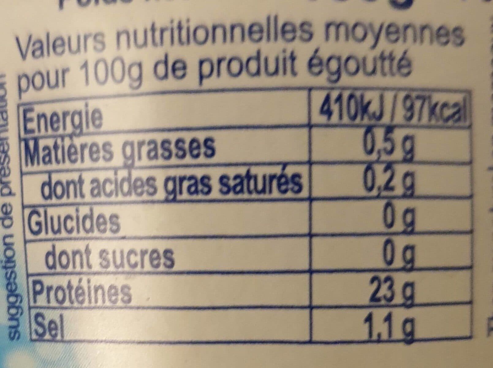 Saupiquet Thon au naturel en morceaux packshot
