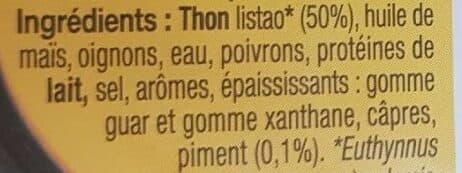 Saupiquet Rillettes de thon piment packshot