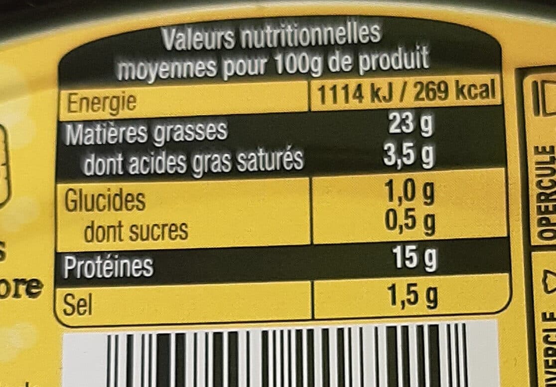 Saupiquet Rillettes de thon piment packshot