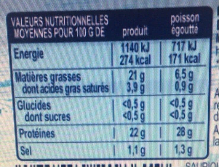 Saupiquet Filet de thon packshot