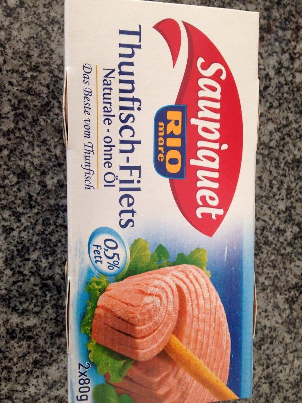 Saupiquet Thunfisch-Filets Naturale, ohne Öl packshot