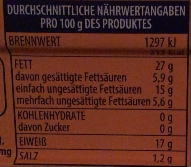 Saupiquet Makrelen Filets packshot