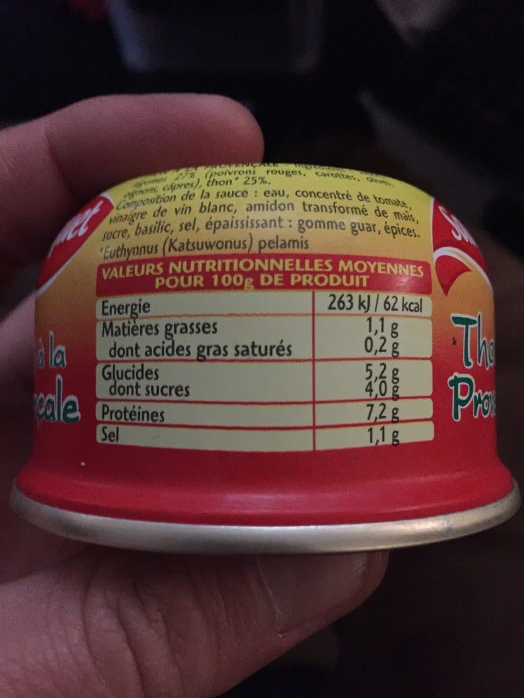 Saupiquet Thon à La Provençale Saupiquet packshot