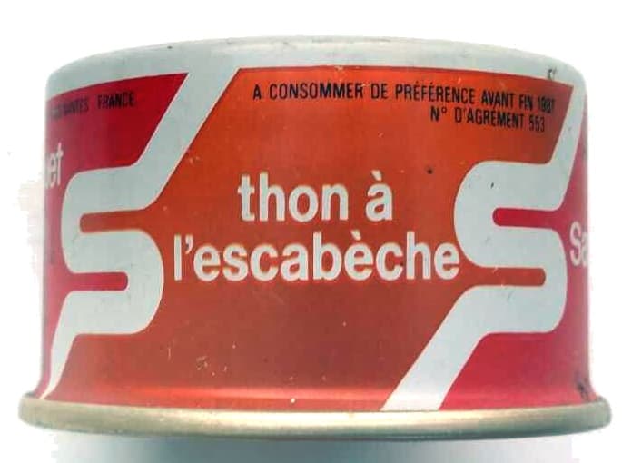 Saupiquet Thon à l'escabèche packshot