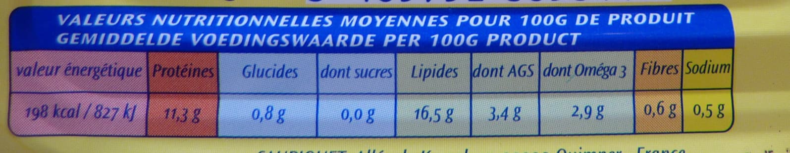 Saupiquet Filets de Maquereaux (À la Moutarde) packshot
