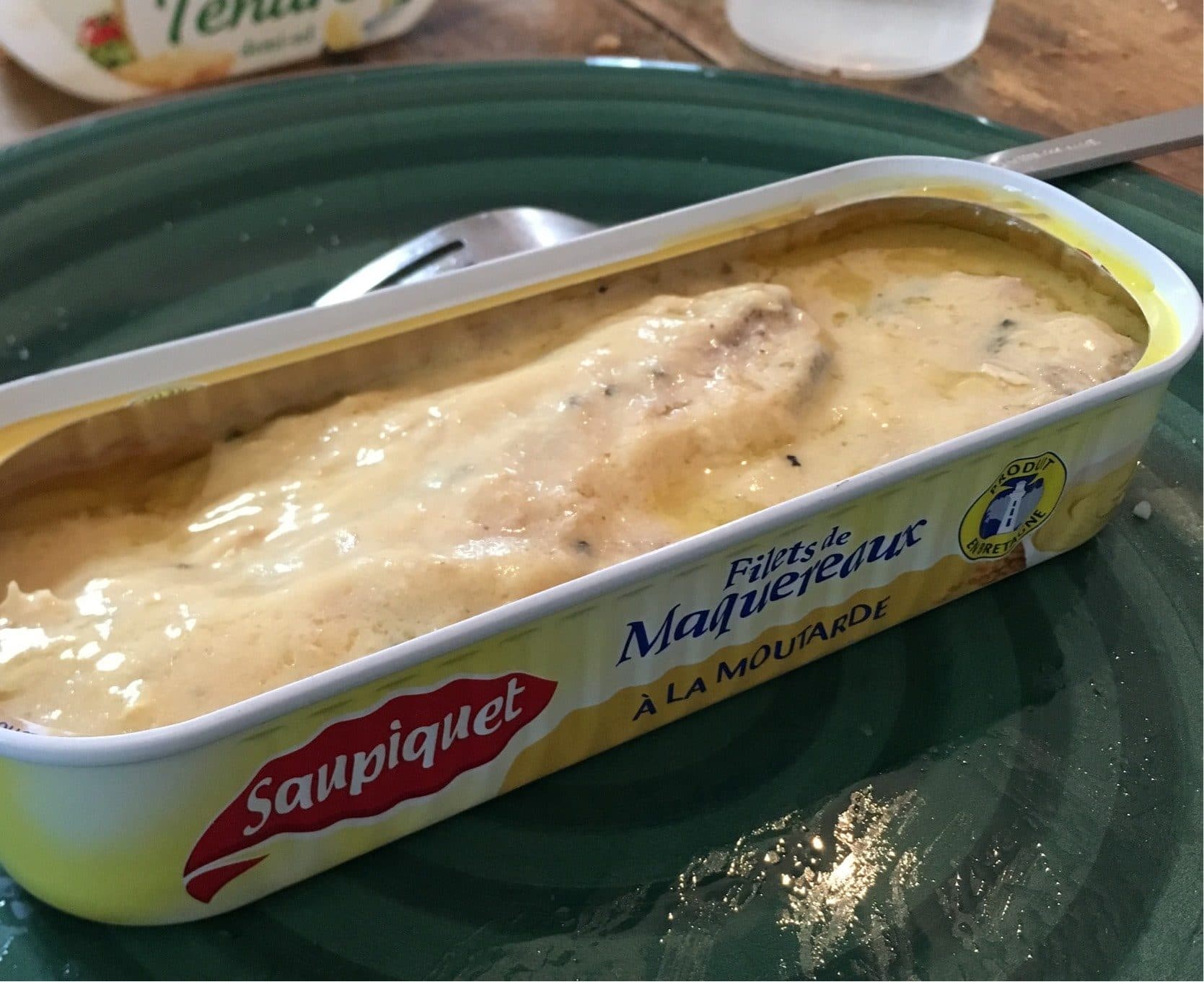 Saupiquet Filet de Maquereaux à la Moutarde packshot