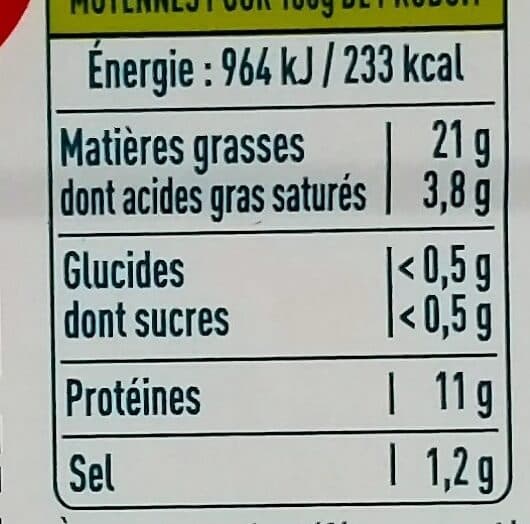 Saupiquet Filets de maquereaux marinade au Citron et à l'Olive packshot