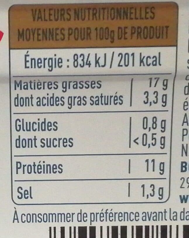 Saupiquet Filets de Maquereaux (Moutarde à l'ancienne et au citron) packshot
