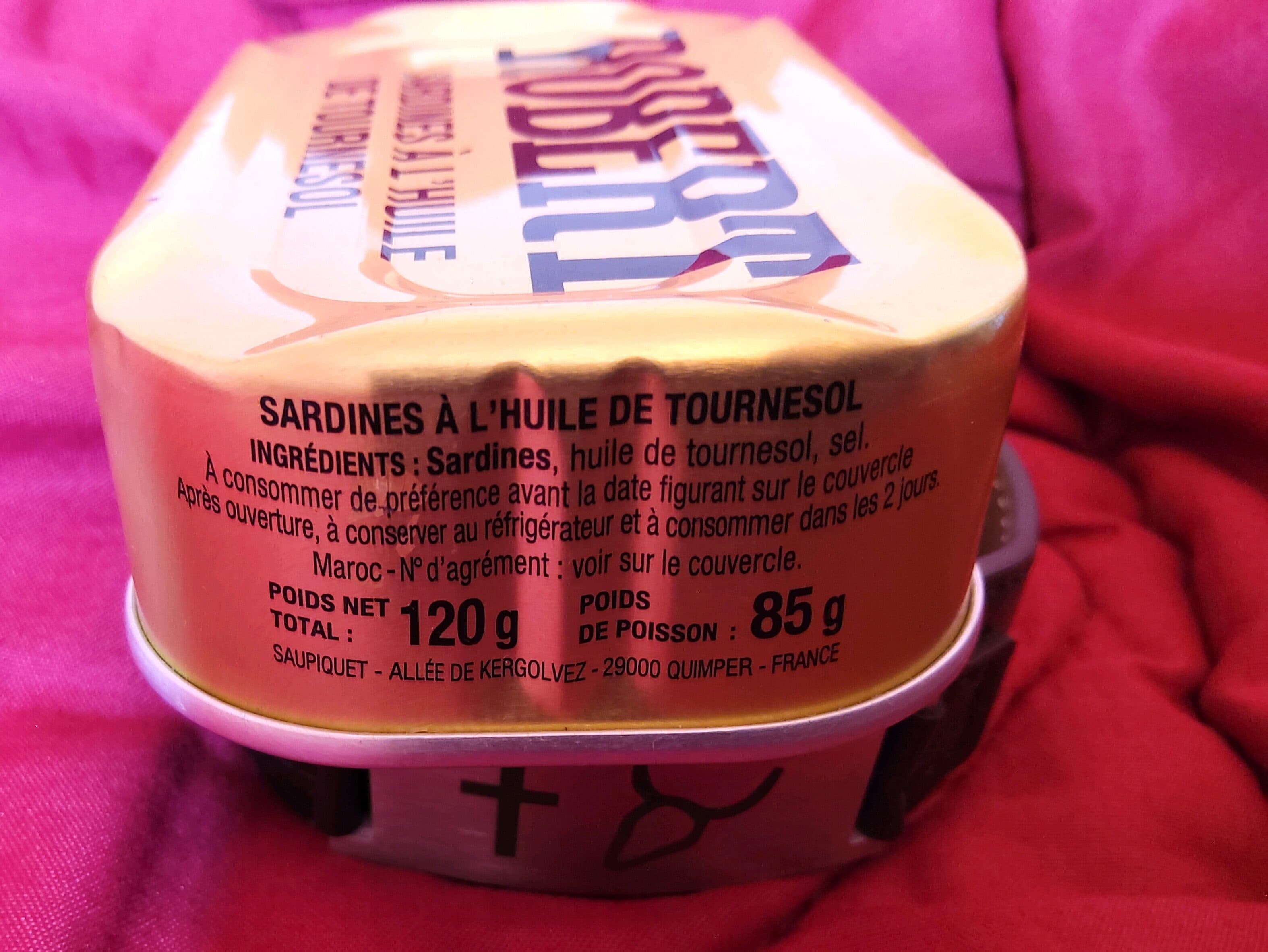 Robert Sardines à l'huile packshot