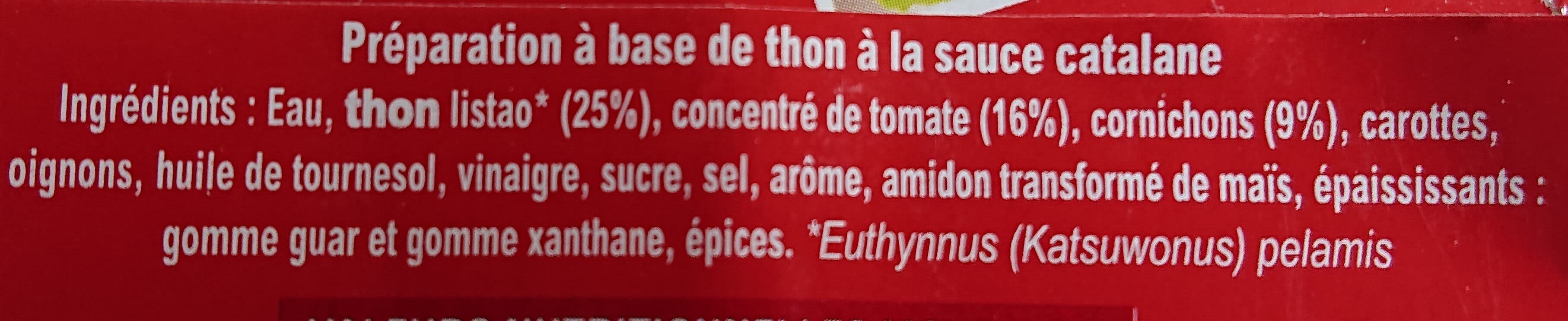 Saupiquet Saupiquet - Thon à la Catalane packshot