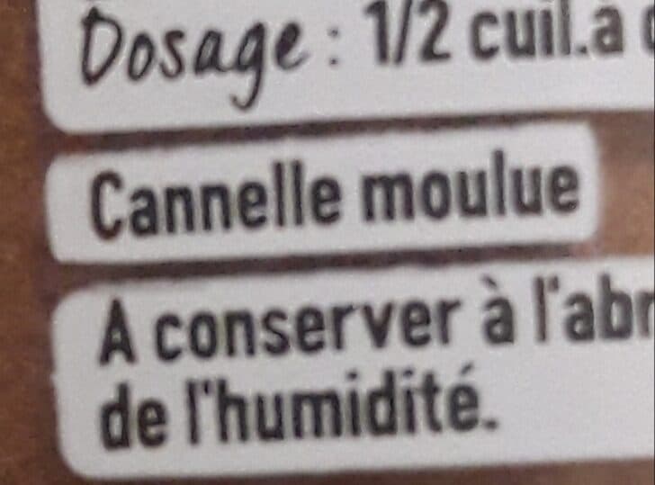 Ducros Cannelle moulue packshot