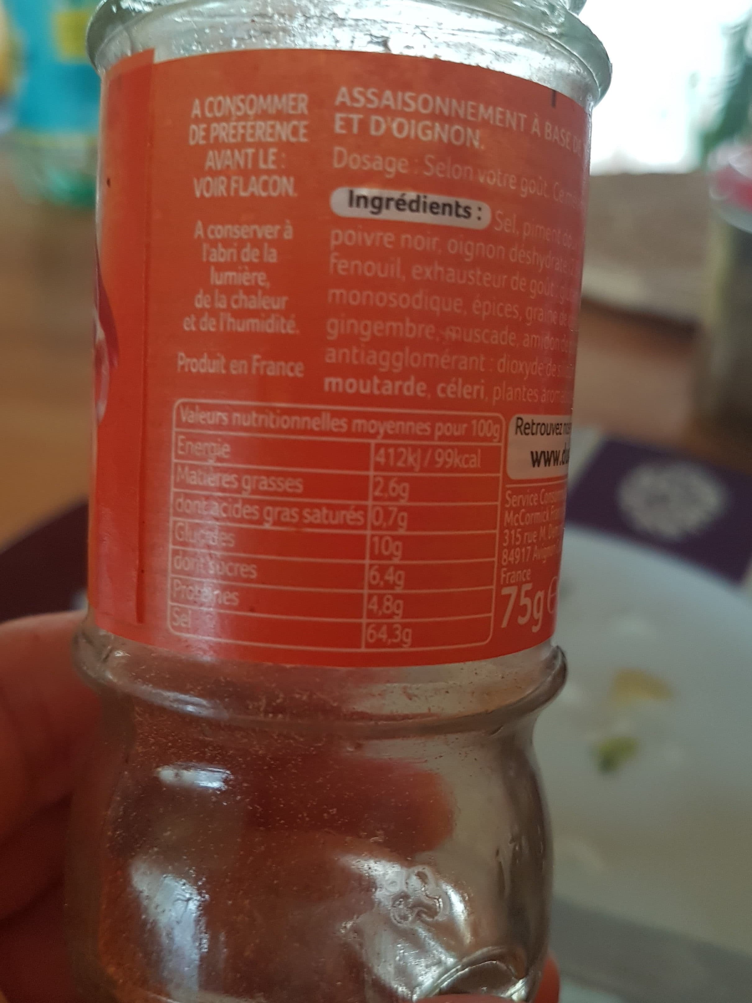 Ducros Mélange malin volaille packshot