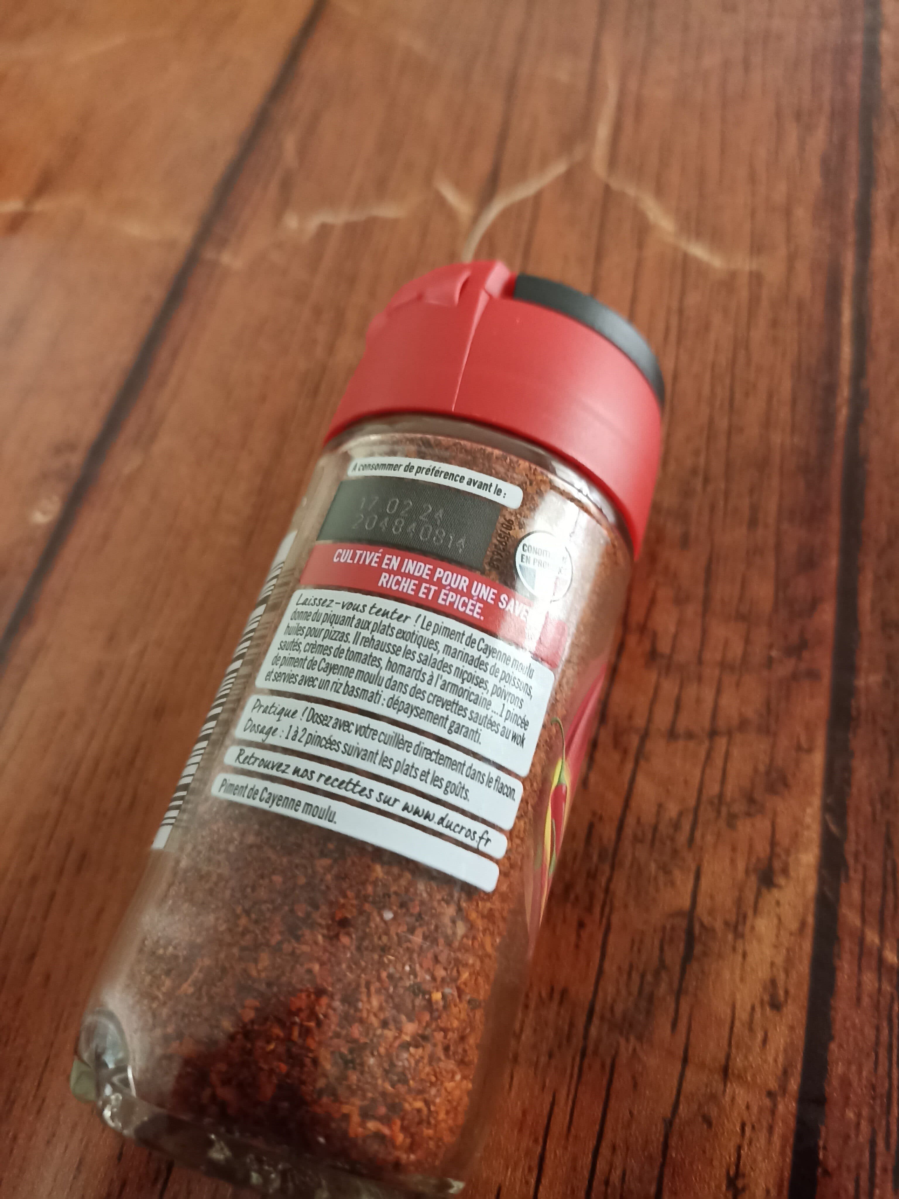 Ducros Piment de Cayenne Extra Fort packshot