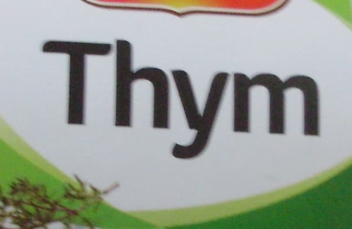 Ducros Thym packshot