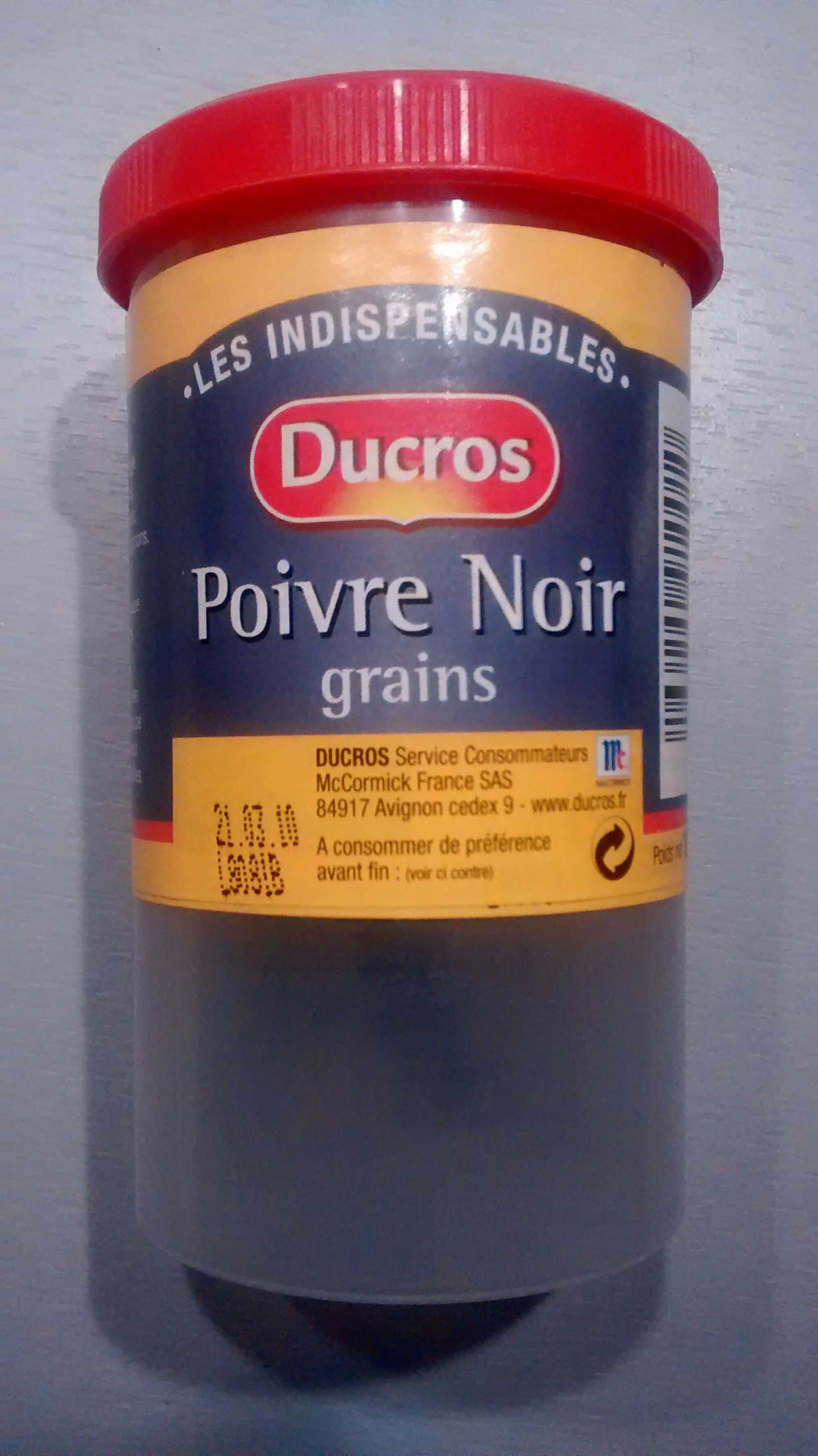 Ducros Poivre noir grains packshot