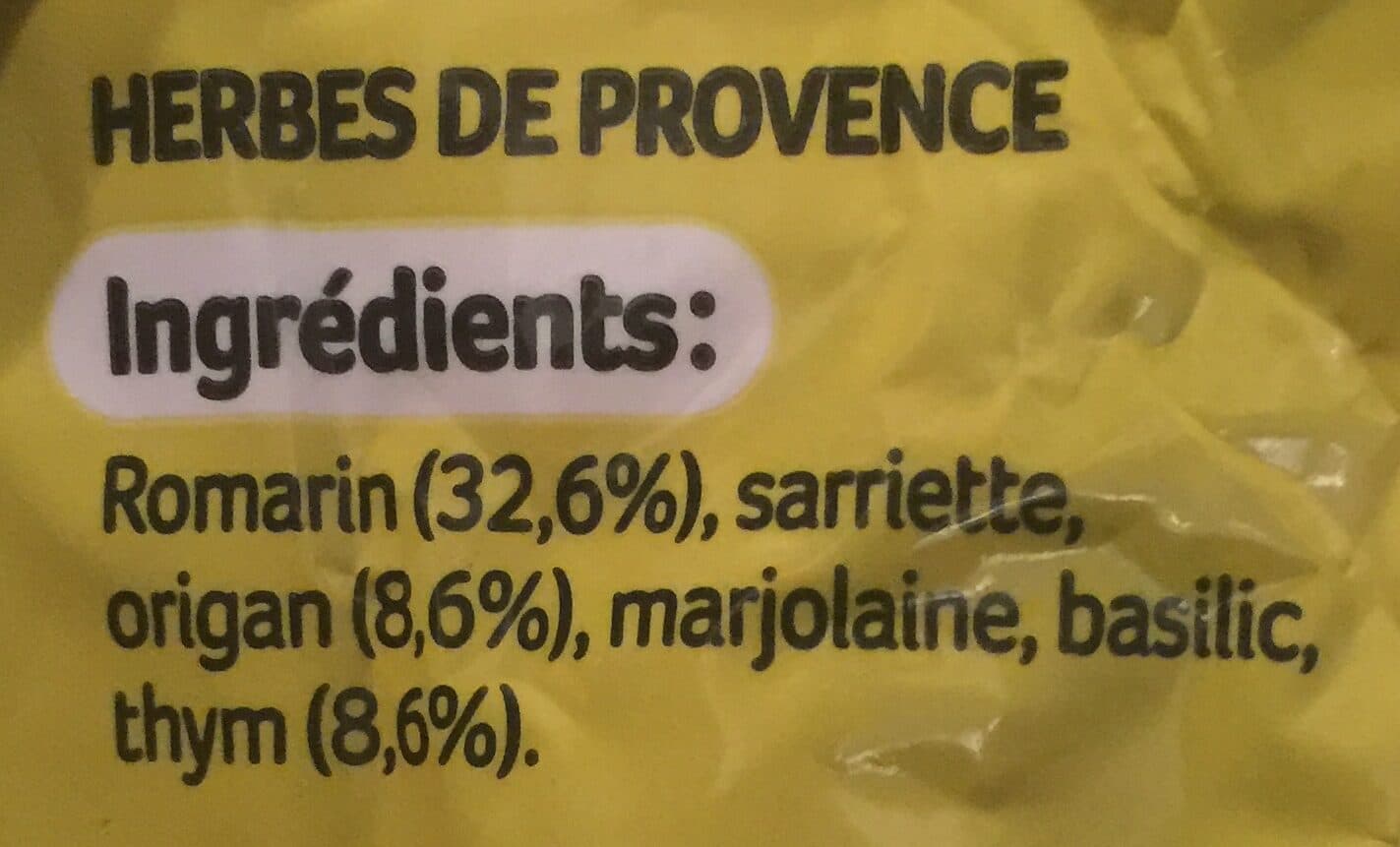 Ducros Herbes de Provence pour barbecue packshot