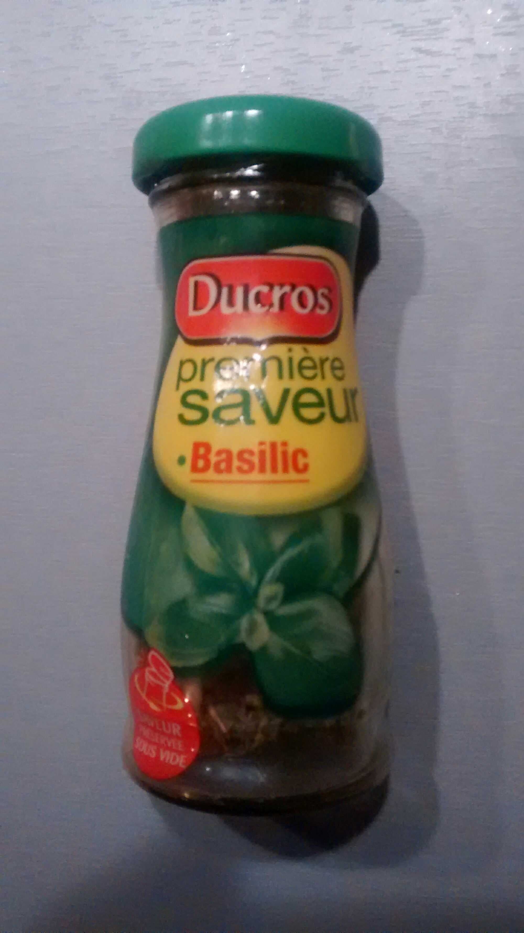Ducros Première saveur Basilic packshot