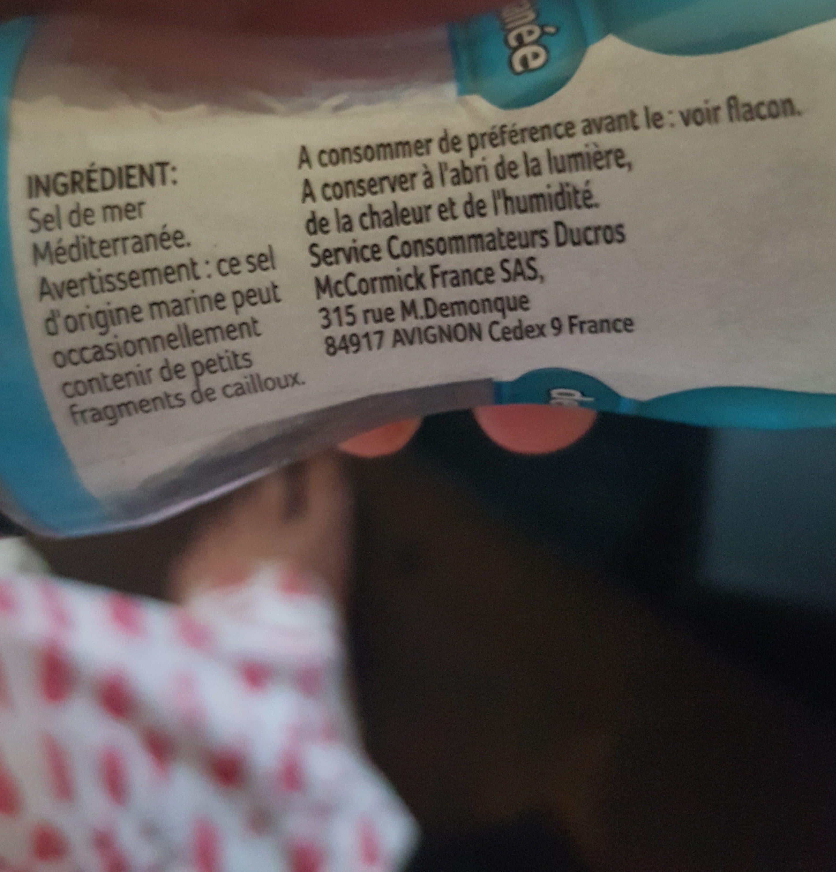 Ducros Moulin Sel packshot