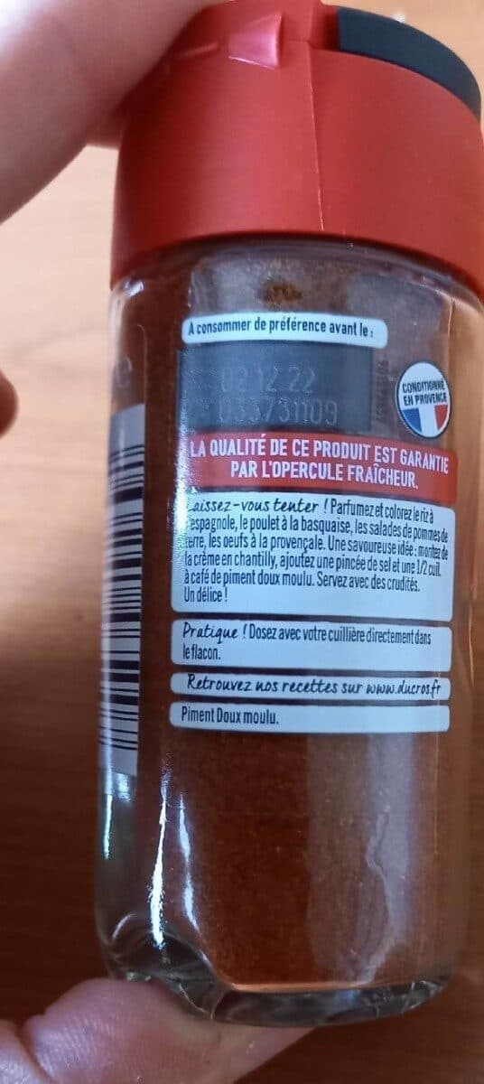 Ducros Piment doux packshot