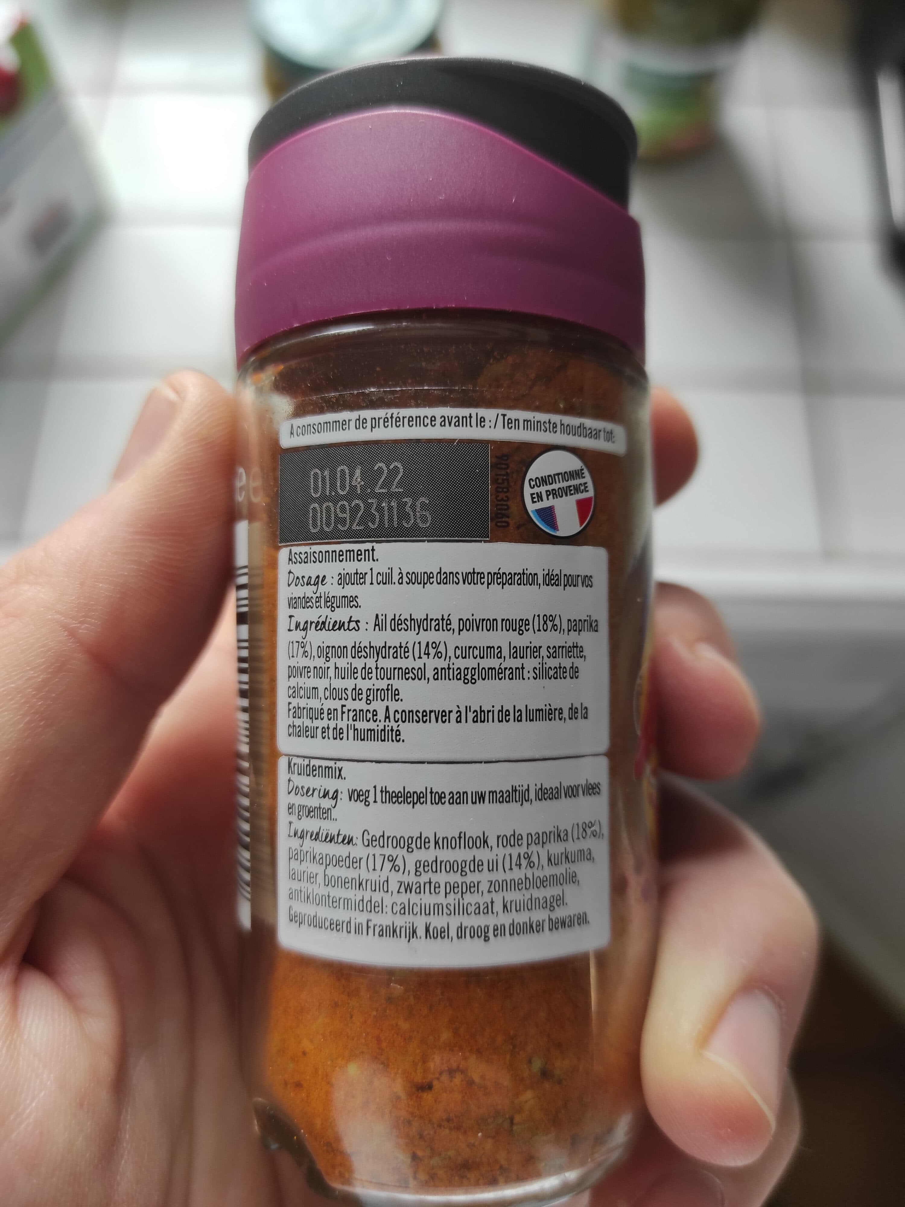 Ducros Mélange malin Espagnol packshot