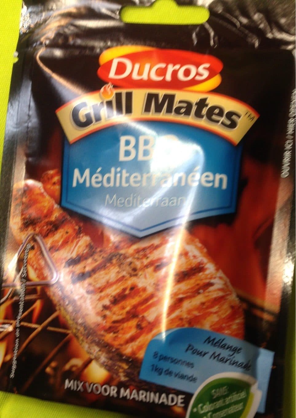Ducros Assaisonnement Méditerranéen Pour Grillades packshot