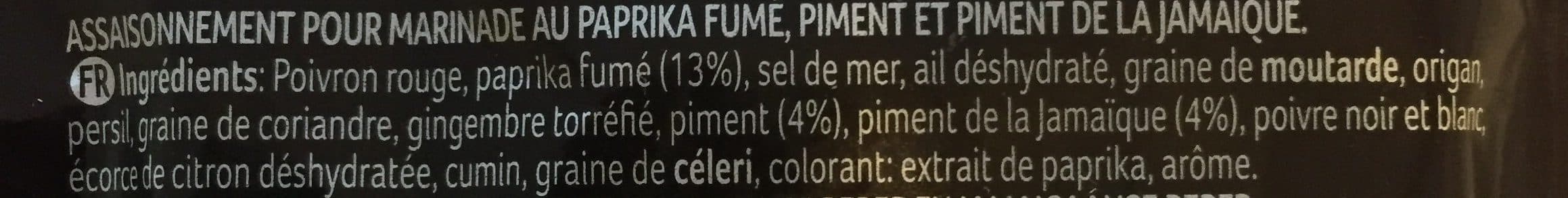 Ducros Assaisonnement pour marinade Grill mates BBQ Cajun packshot