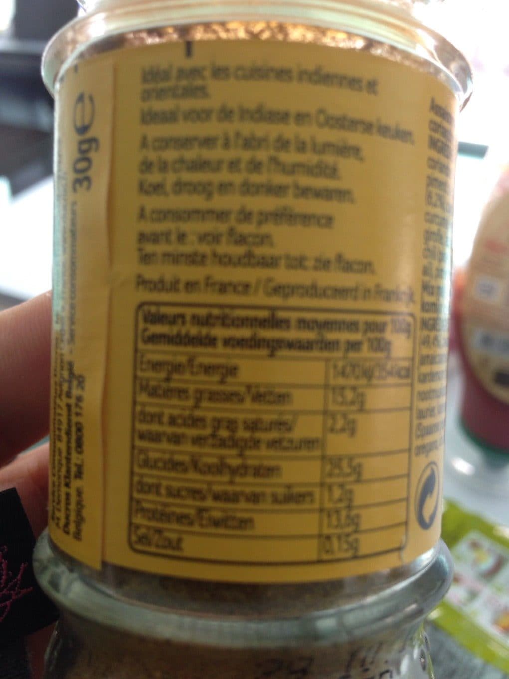Ducros Curry Balti Medium packshot