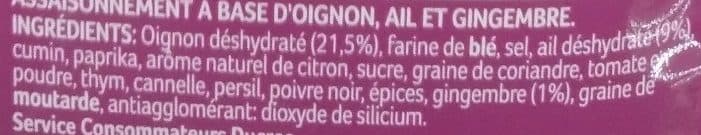 Ducros Mélange Malin Tajine Marocain packshot